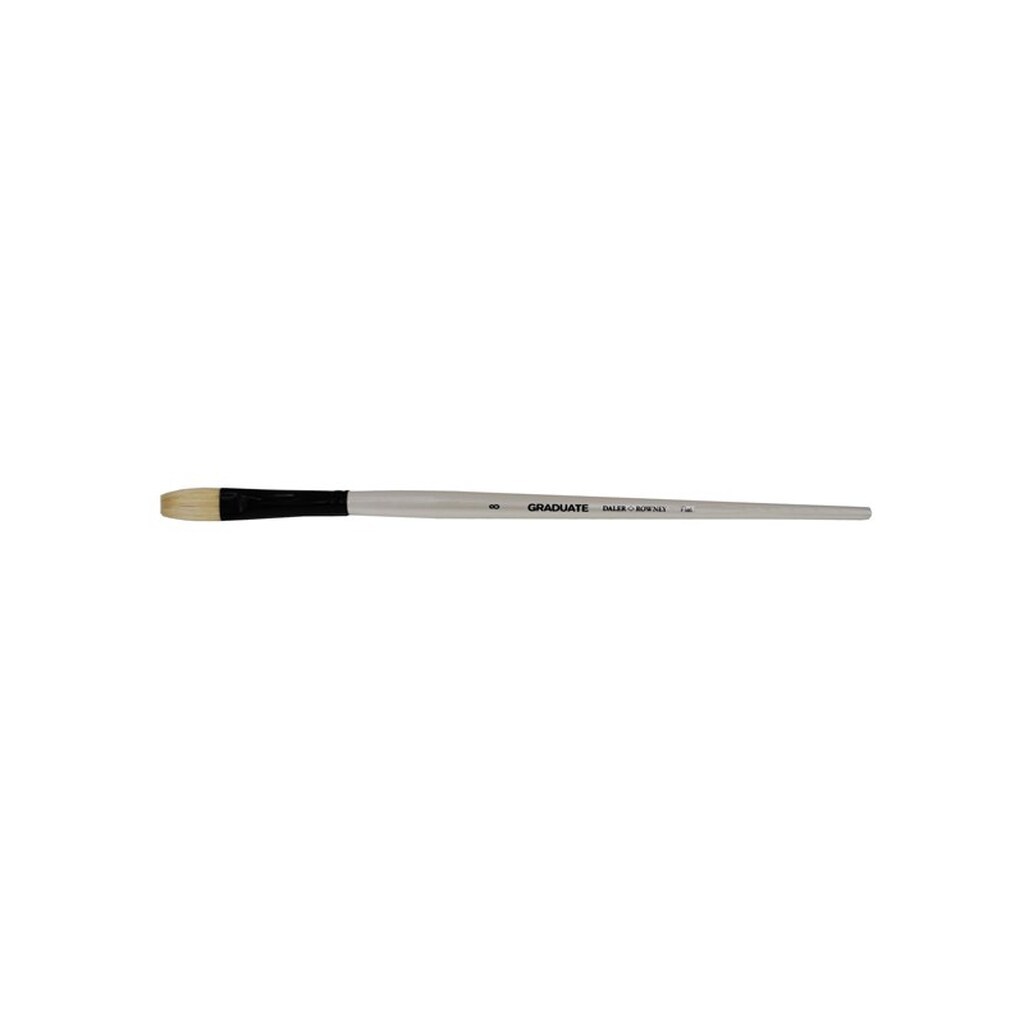Daler-Rowney Graduate Bristle Long Flat Nr 8