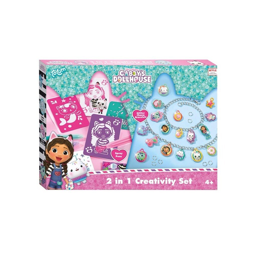 Totum Gabby's Dollhouse - 2in1 Creativity Craft Set