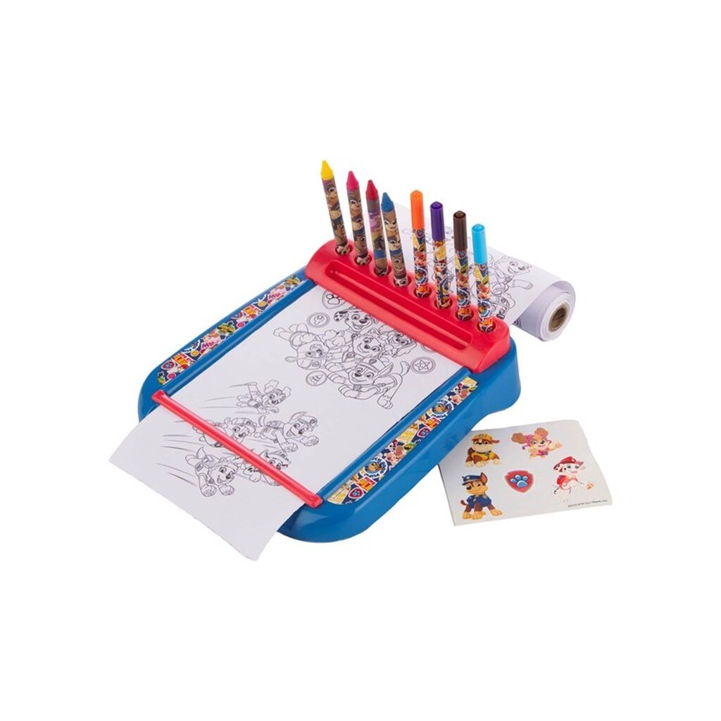 Sambro PAW Patrol Drawing Board with Roll Coloring Set 12 pcs.