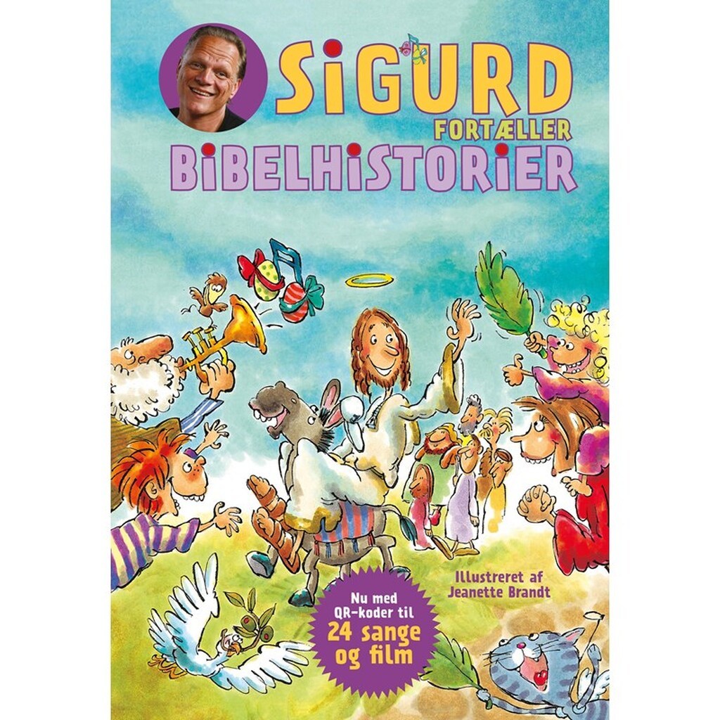 Sigurd fortæller bibelhistorier - Børnebog - Hardback