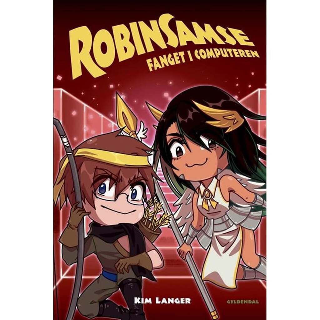 Robinsamse - fanget i computeren - Børnebog - Hardcover