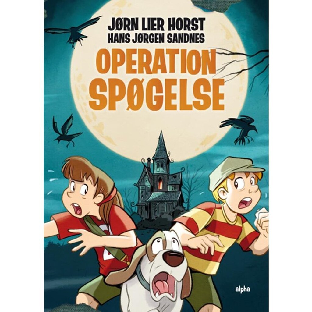 Operation Spøgelse - Børnebog - Hardback