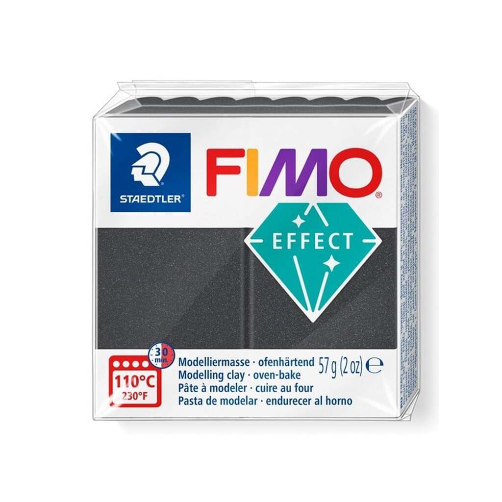Staedtler FIMO modeller 57g. Grå Metallic