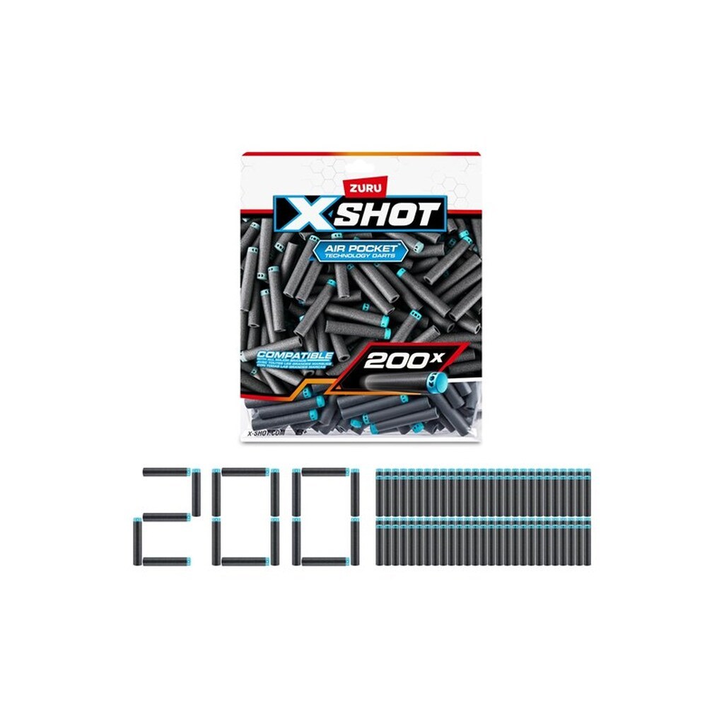 Zuru X-Shot Excel Darts Refill Pack (200 Darts)