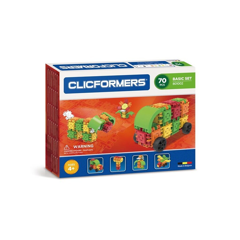 Clicformers Basic set 70 pieces.