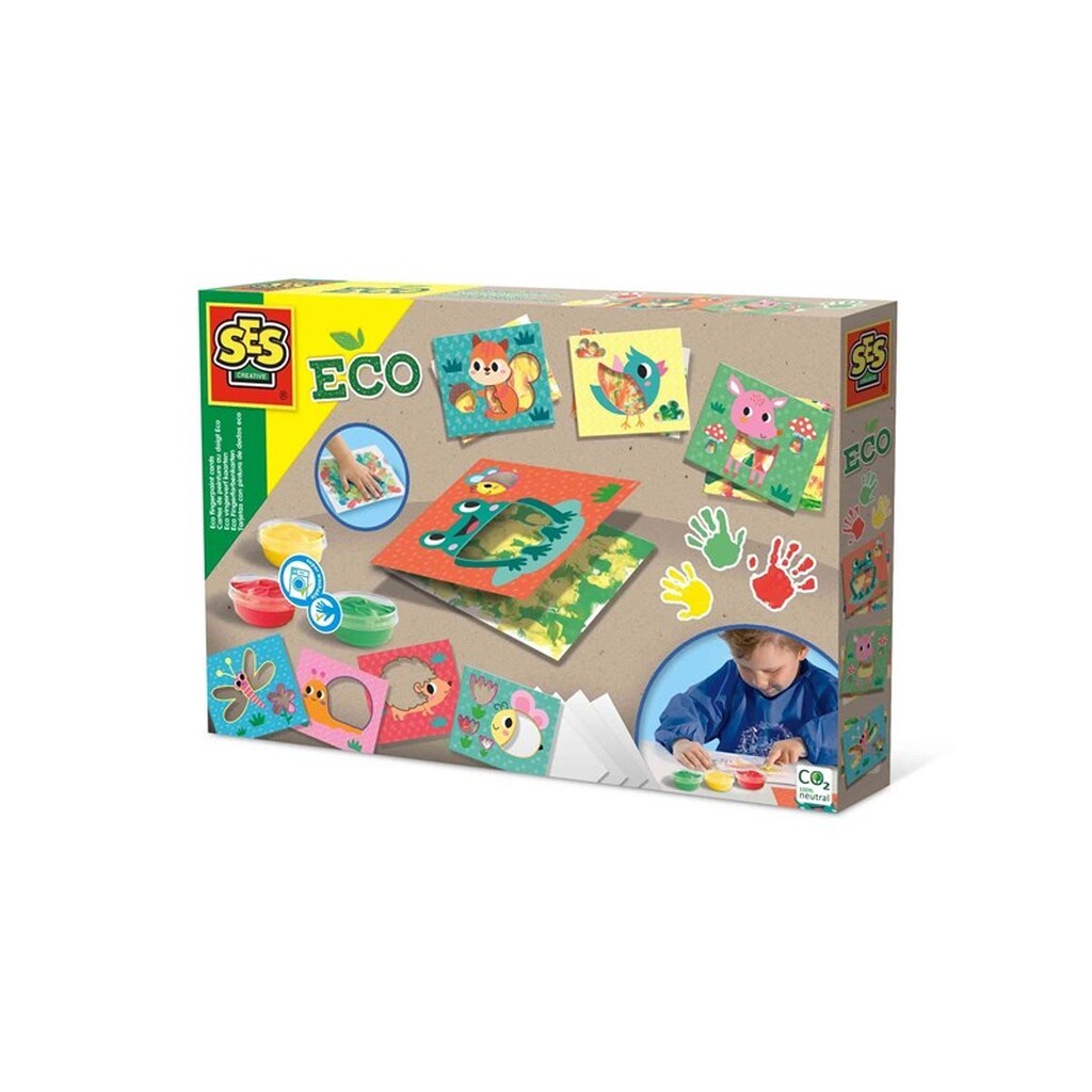 SES Creative Eco Fingerpaint Cards