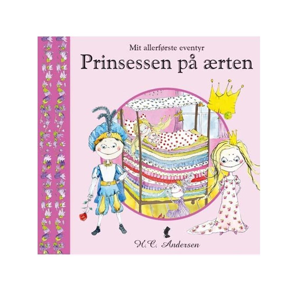 H.C. Andersen Prinsessen på ærten - Børnebog - Papbog
