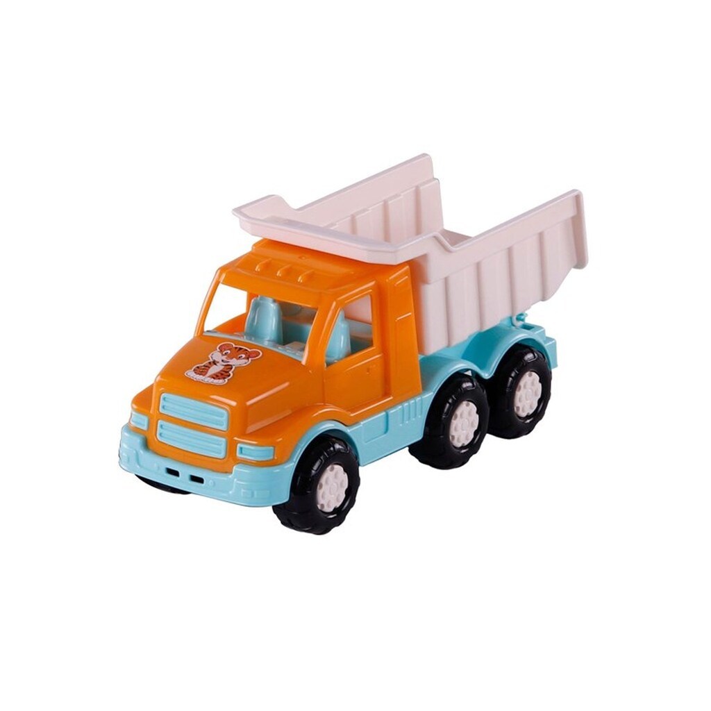 Cavallino Toys - Cavallino Safari Torpedo Tipper Truck Orange 26.5cm