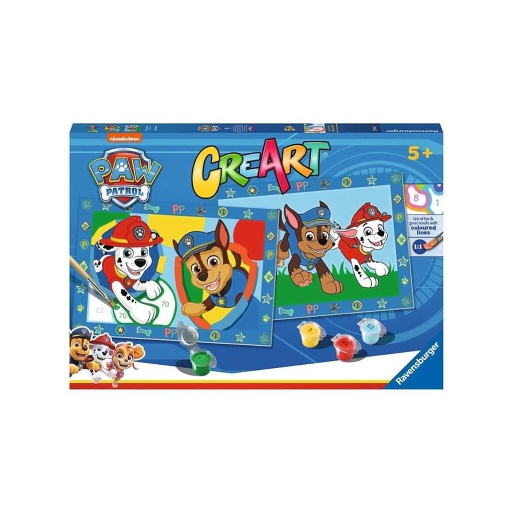 Ravensburger CreArt Paint by Numbers - PAW Patrol
