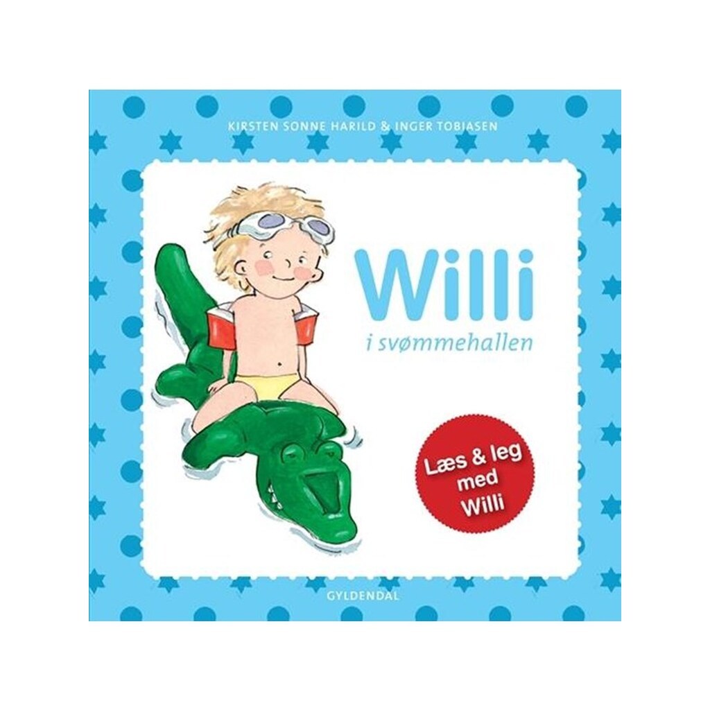 Willi i svømmehallen - Børnebog - Hardcover