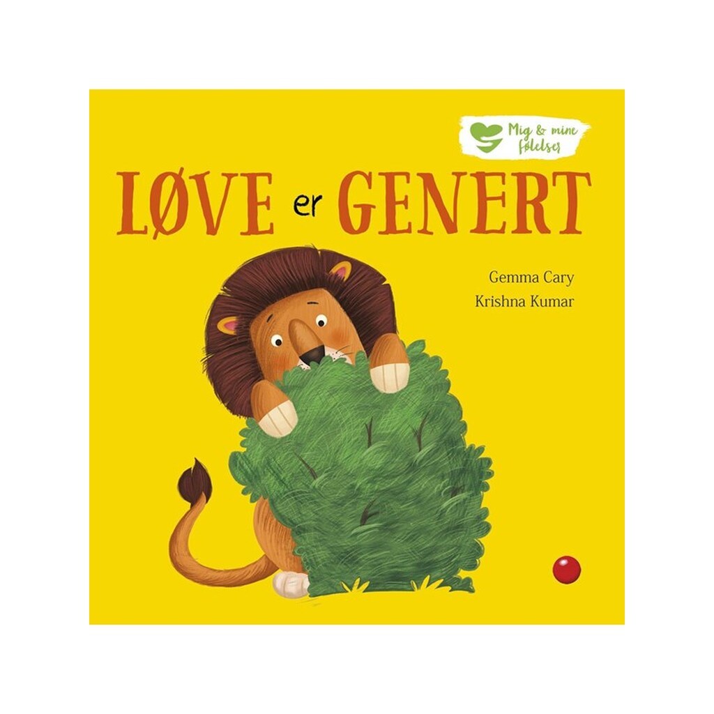 Mig og mine følelser: Løve er genert - Børnebog - hardback