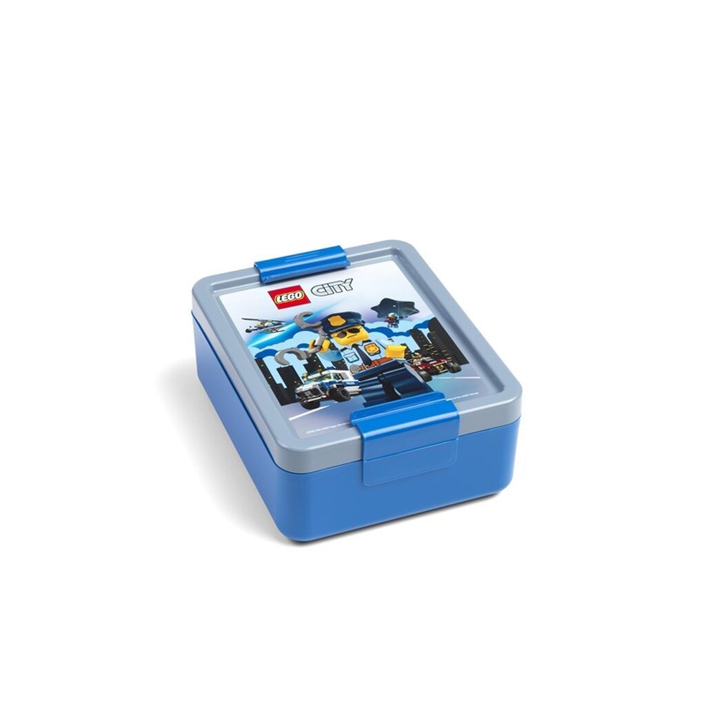 Euromic LEGO® Lunch box w/divider - LEGO® City