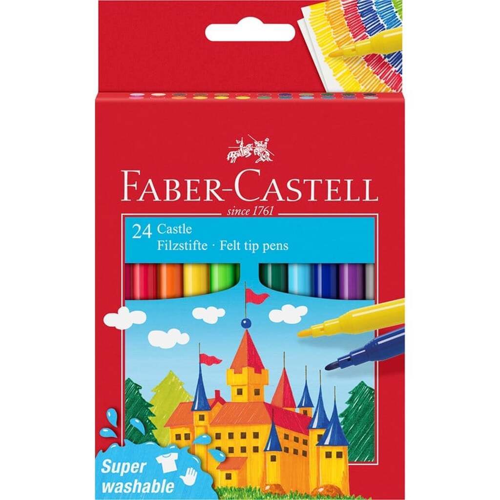 Faber-Castell Tusser børn 24 stk