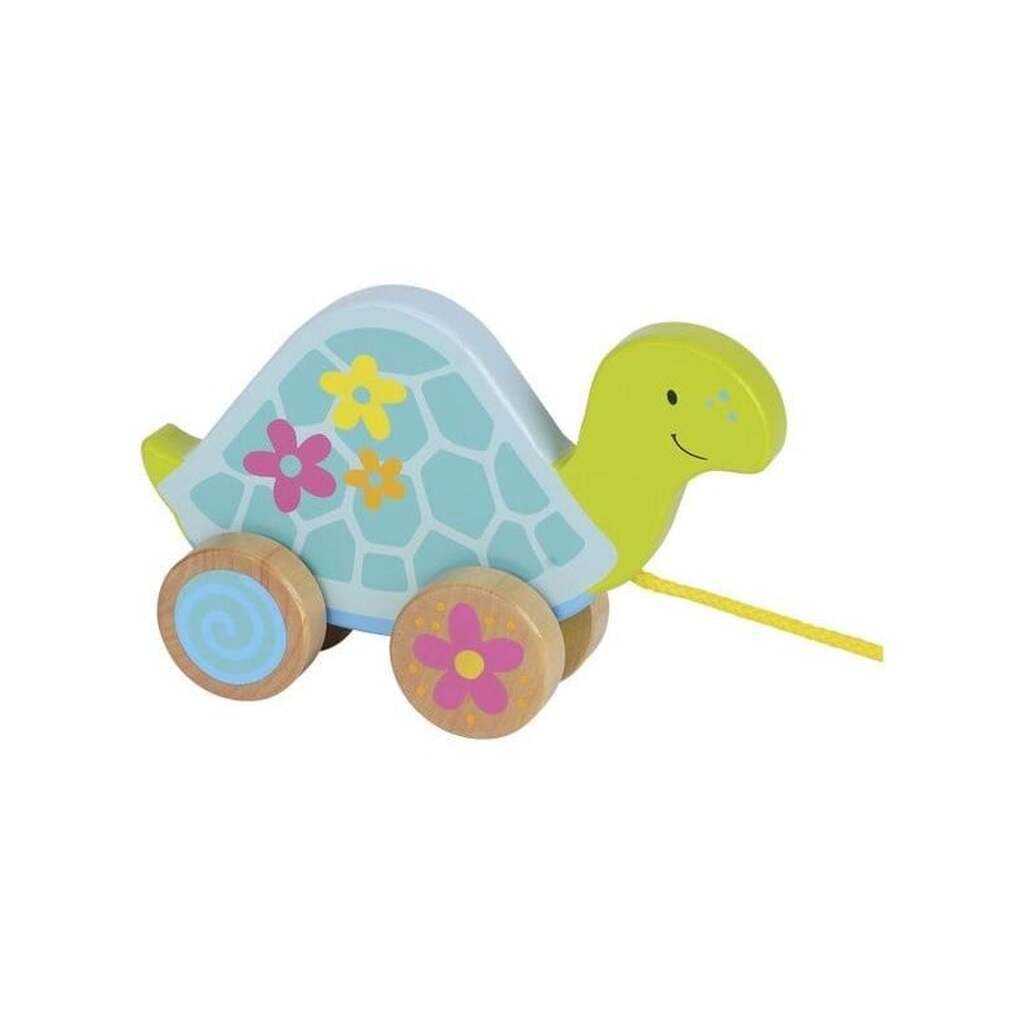 Goki Susibelle Wooden Draft Animal Turtle
