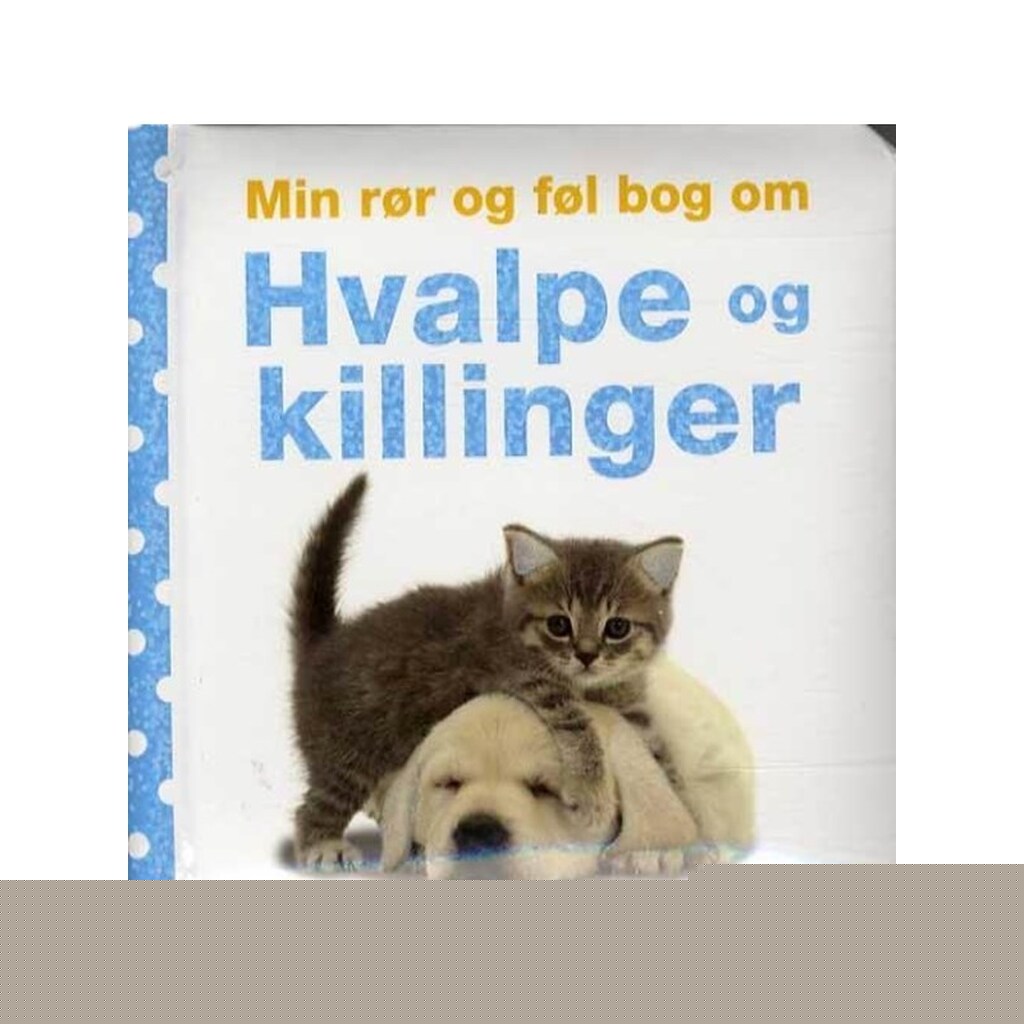 Min rør og føl bog om hvalpe og killinger - Børnebog - Papbog