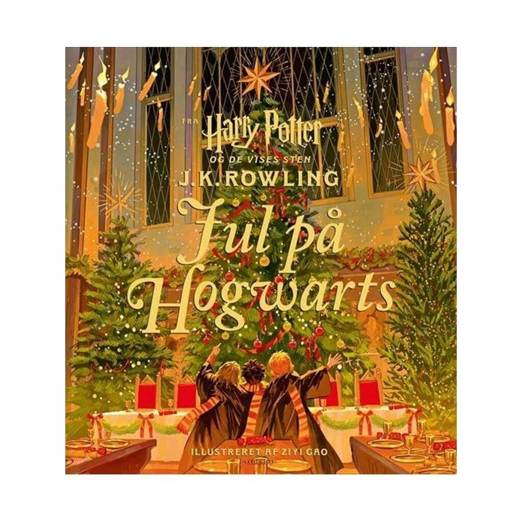 Harry Potter - Jul på Hogwarts - Børnebog - Hardcover