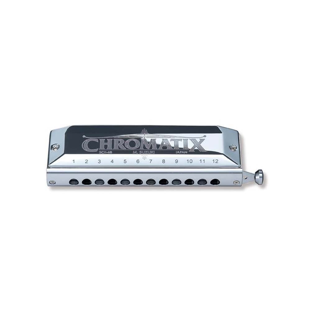 Suzuki SCX-48 Chromatic Harmonica - key: C