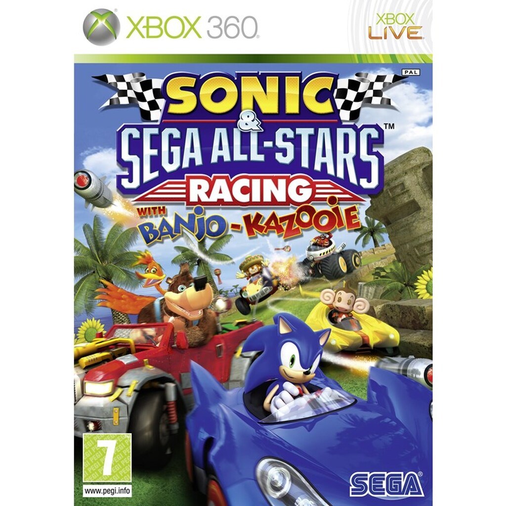 Sonic &amp; SEGA All-Stars Racing with Banjo &amp; Kazooie (Classics) - Microsoft Xbox 360 - Racing