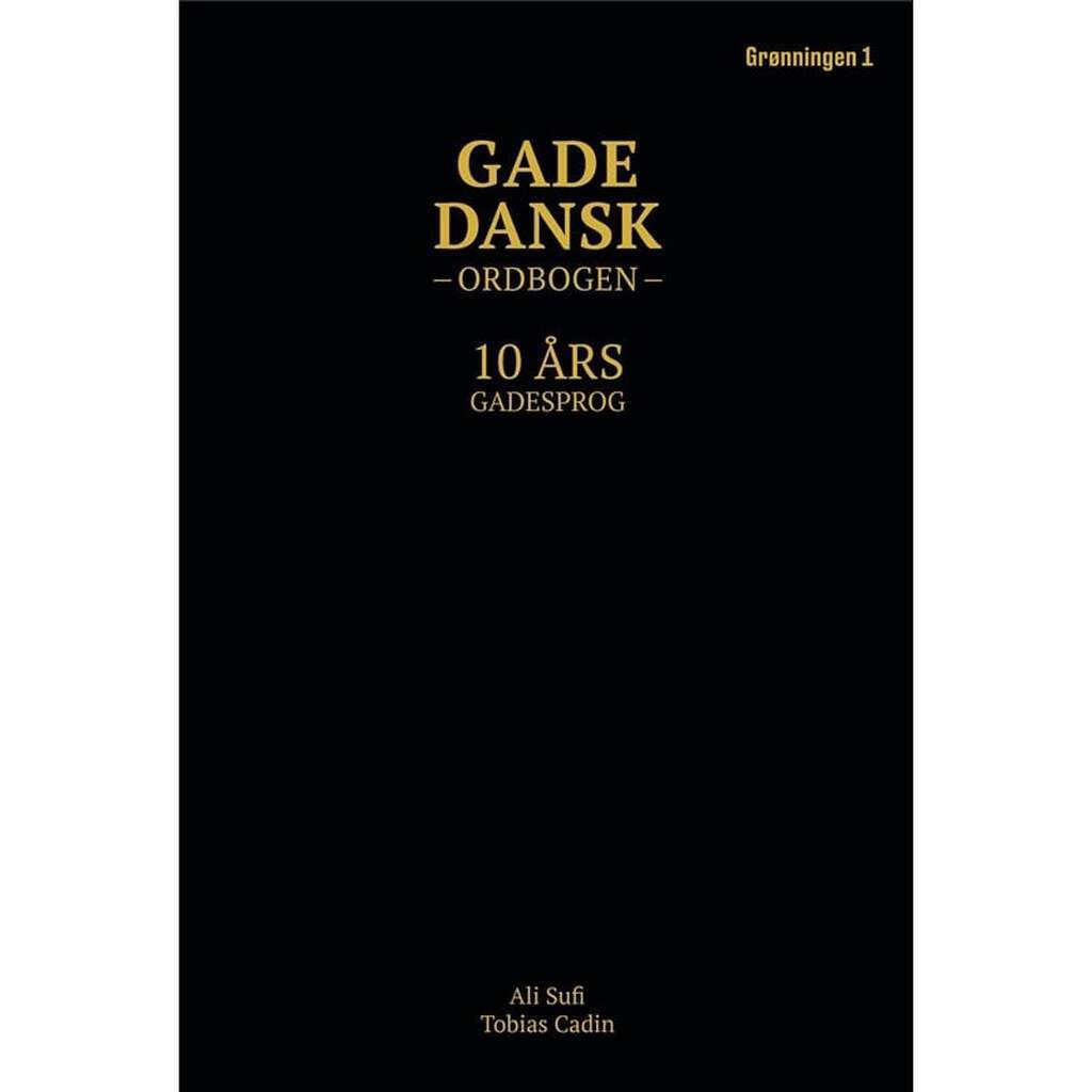 Gadedansk ordbogen - Børnebog - Hardcover