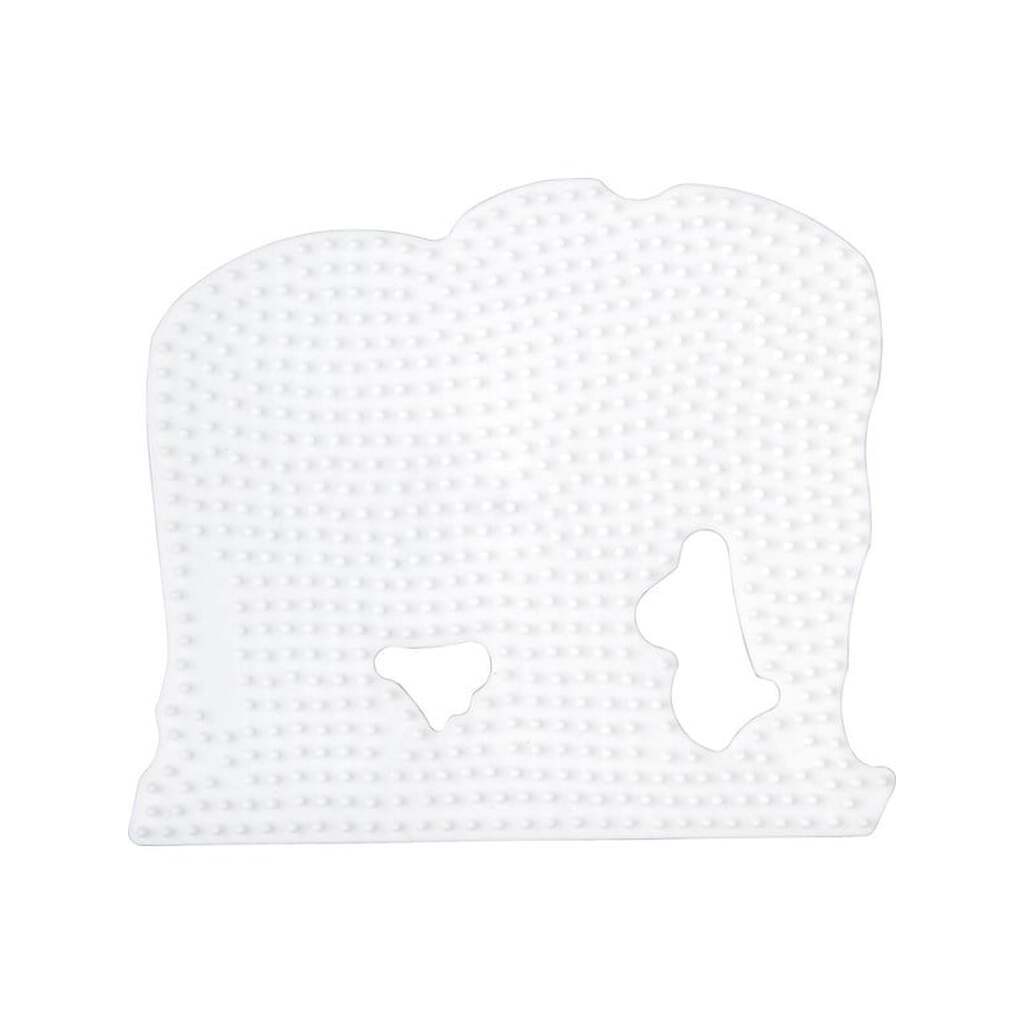 Hama Ironing Beads Pegboard-Elephant
