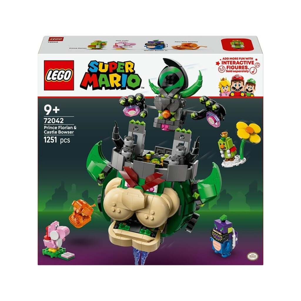 LEGO Super Mario 72042 Prince Florian og Castle Bowser
