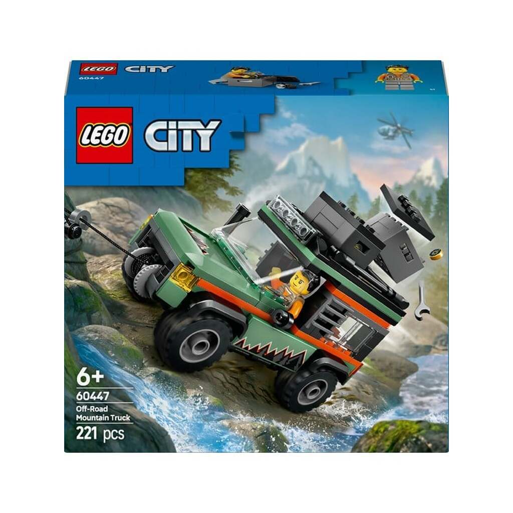 LEGO City 60447 Firhjulstrukket bjerg-offroader