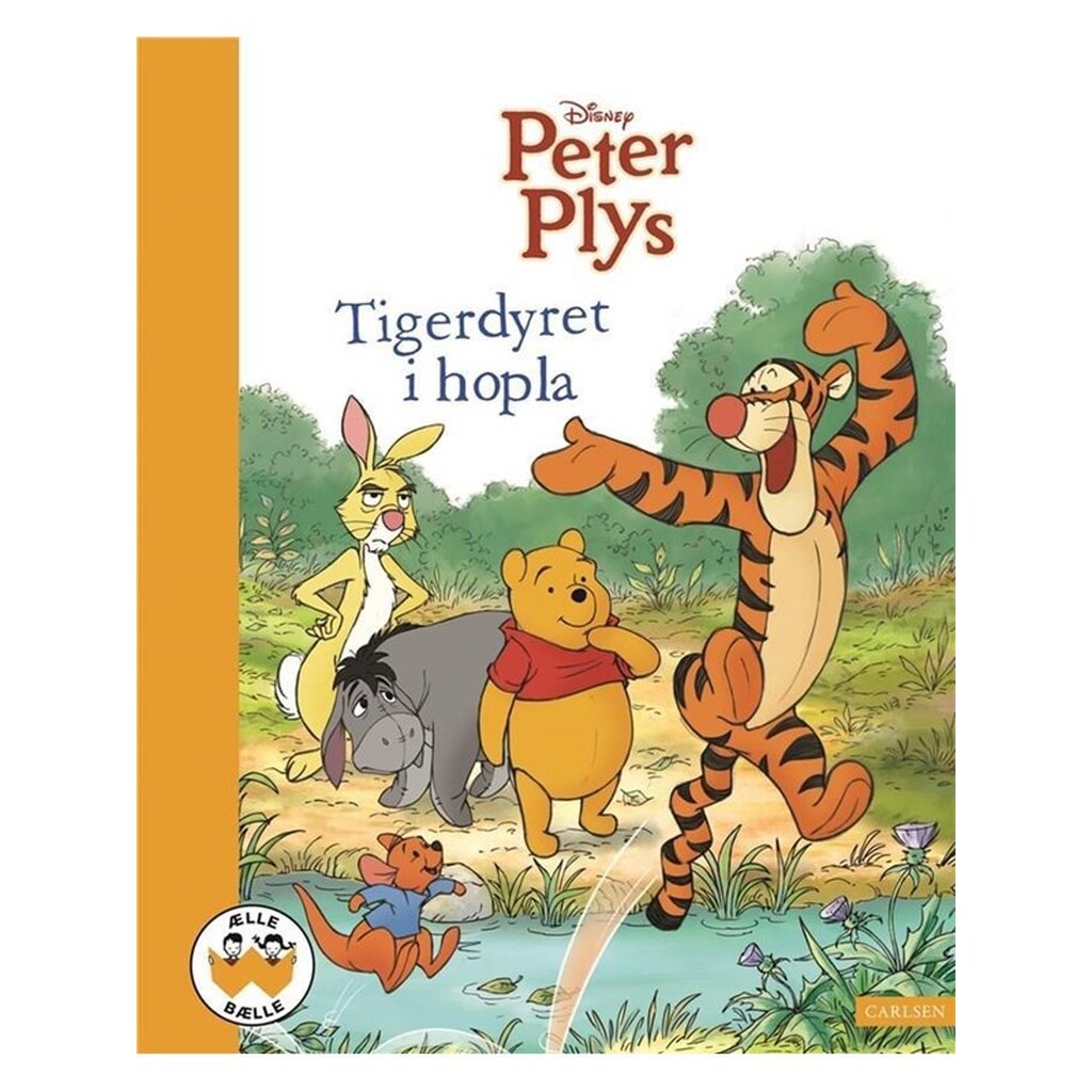 Peter Plys - Tigerdyret i hopla - Børnebog - Hardcover