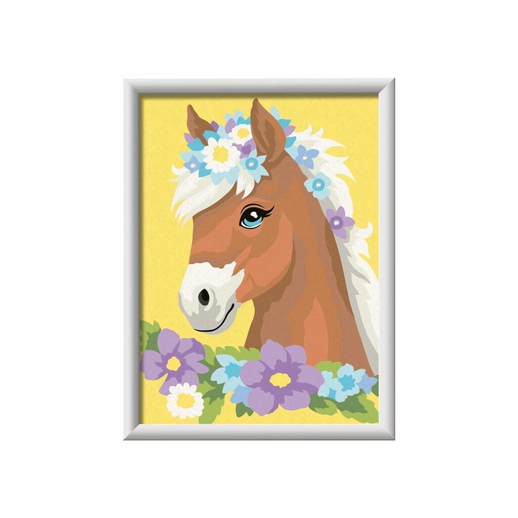 Ravensburger CreArt Paint by Numbers - Horse with Flowers