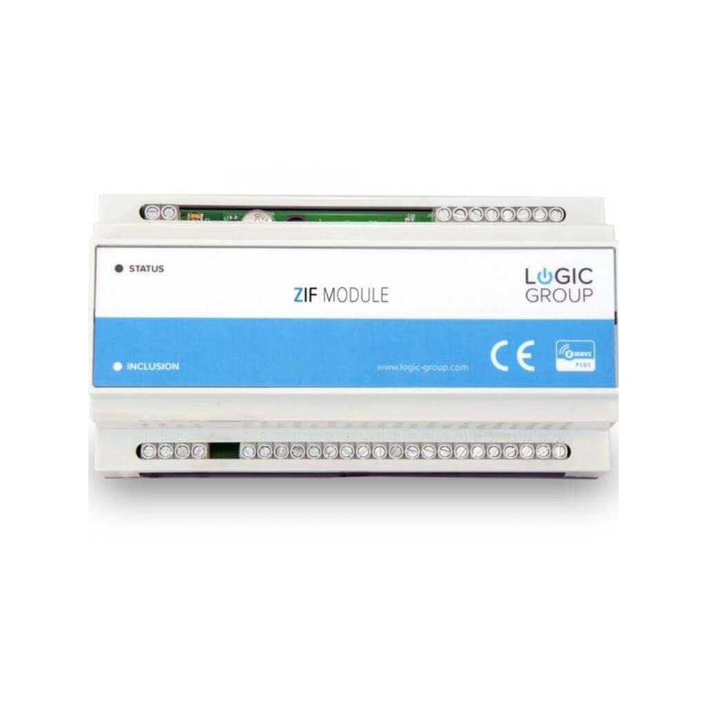 Logic Group ZIF5030 Z-Wave DIN Skinne Smart Modul til Automatik/Styring