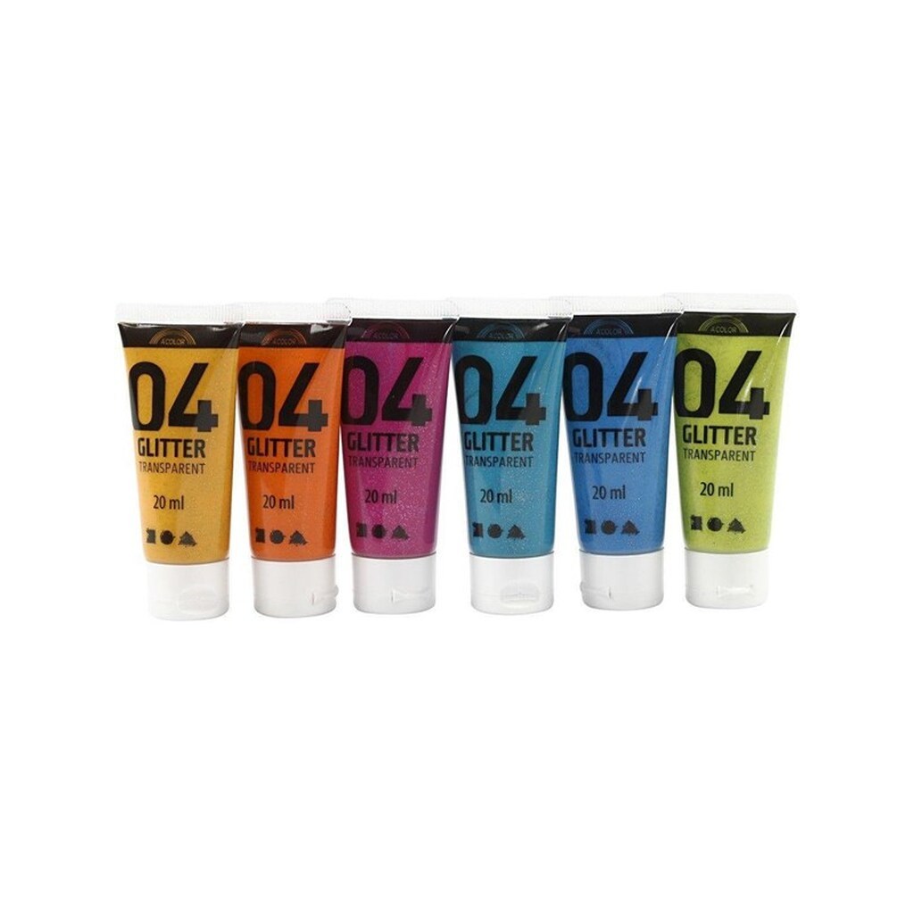 Creativ Company School acrylic paint glitter