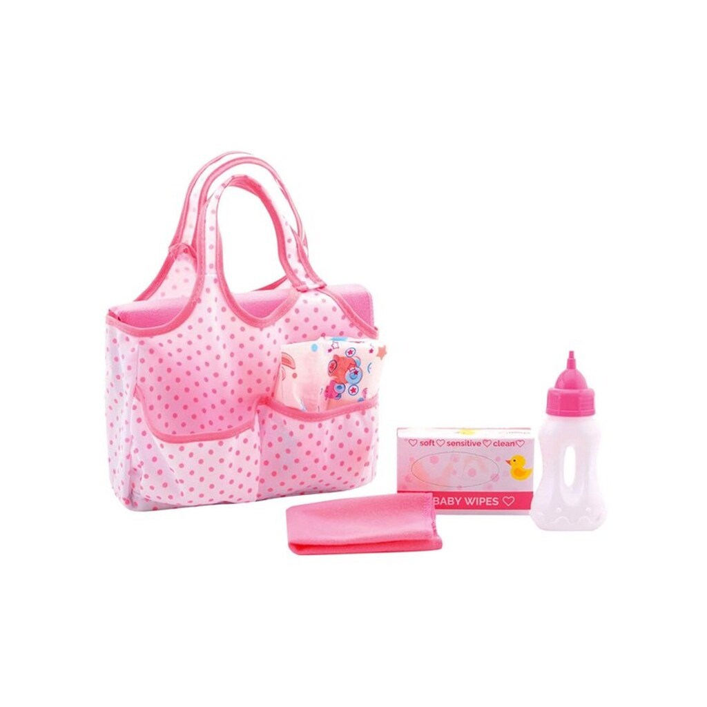 Baby Rose Diaper Bag with Accessories