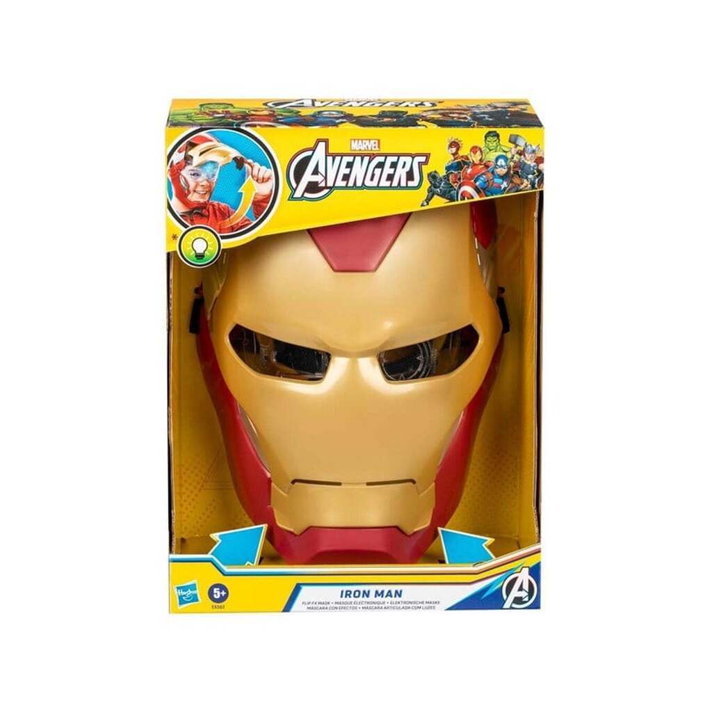 Marvel Avengers Iron Man Flip FX Mask