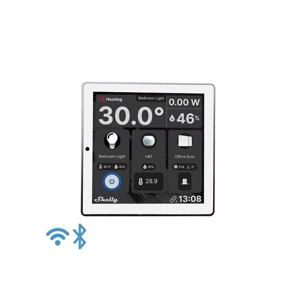 Shelly Wall Display - Android -  WLAN - White