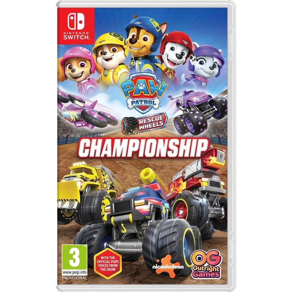 Paw Patrol Rescue Wheels: Championship - Nintendo Switch - Racing