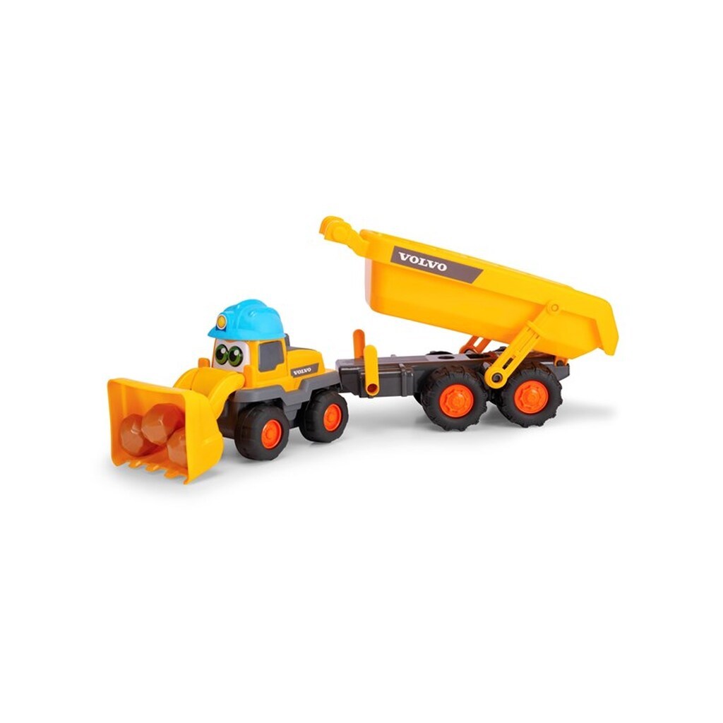ABC Tracey Volvo Hjullæsser med Trailer, 65 cm
