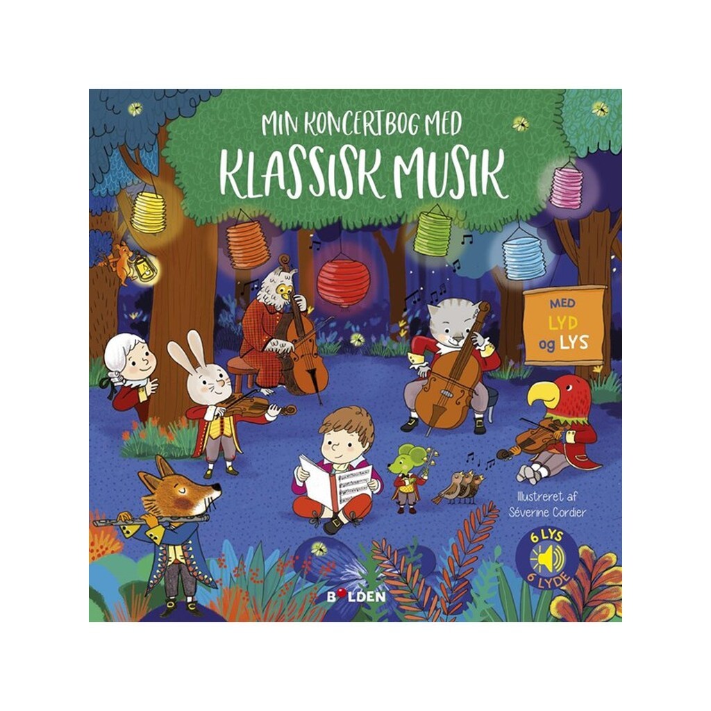 Min koncertbog med klassisk musik - Børnebog - Hardcover