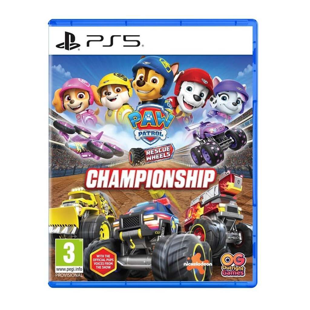 Paw Patrol Rescue Wheels: Championship - Sony PlayStation 5 - Racing