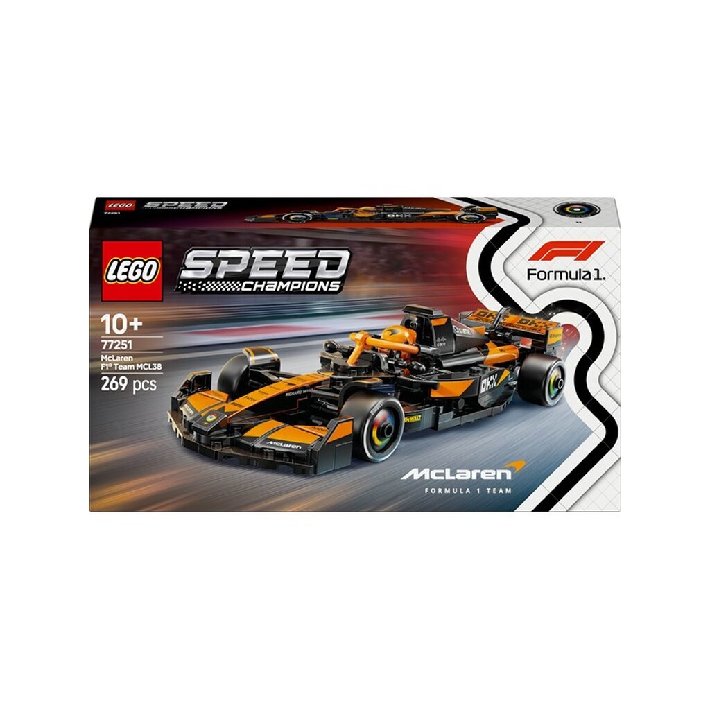 LEGO Speed Champions 77251 McLaren F1® Team MCL38-racerbil