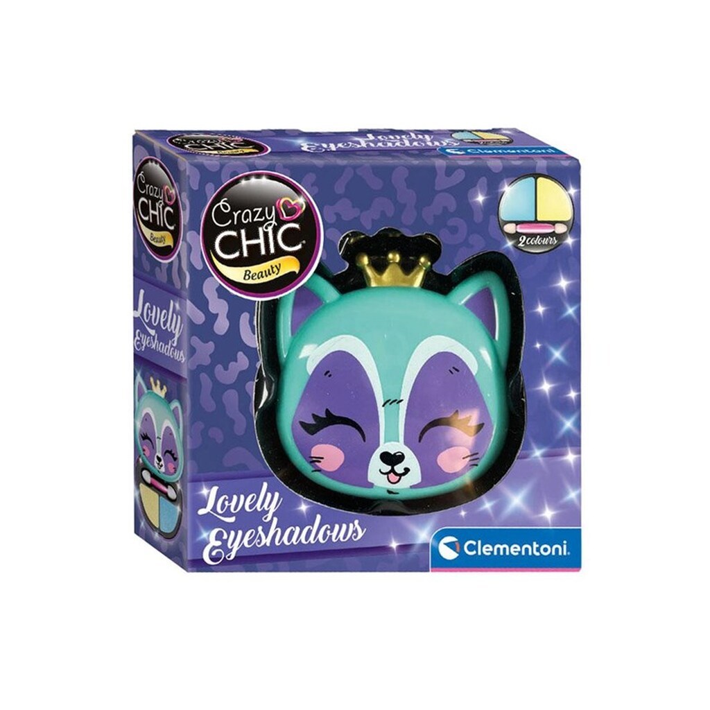 Clementoni Crazy Chic Eyeshadow in Make-up Box Fox