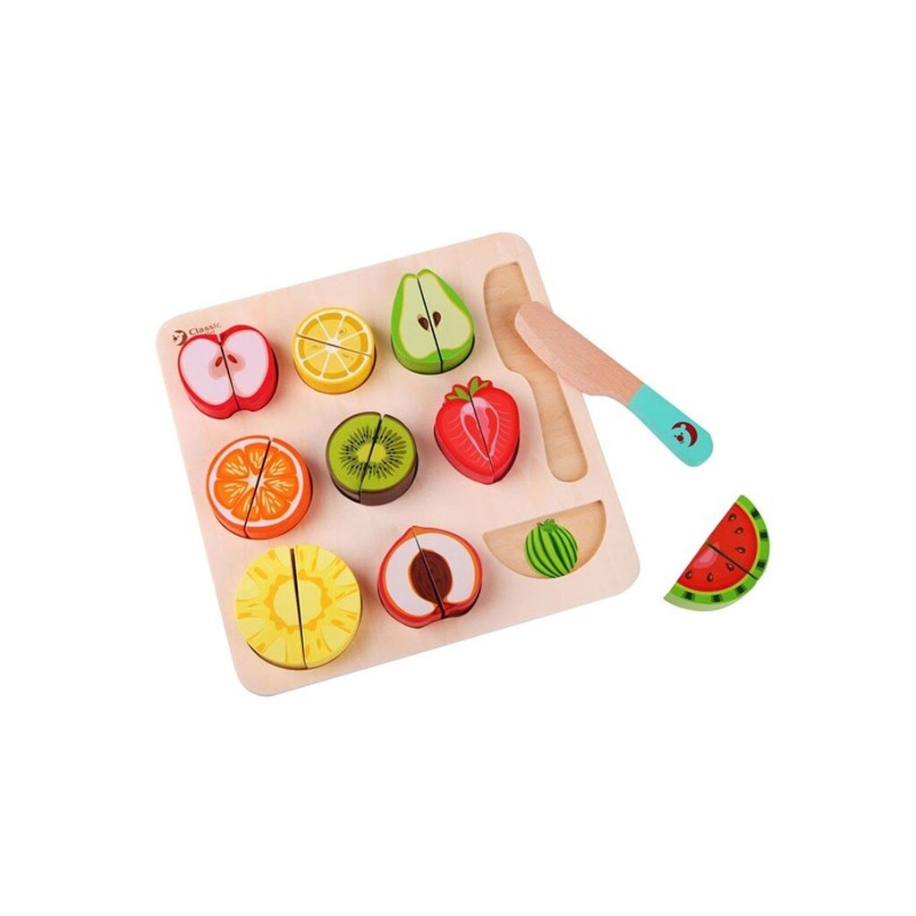 Classic World Wooden Cutting Fruit 20pcs.