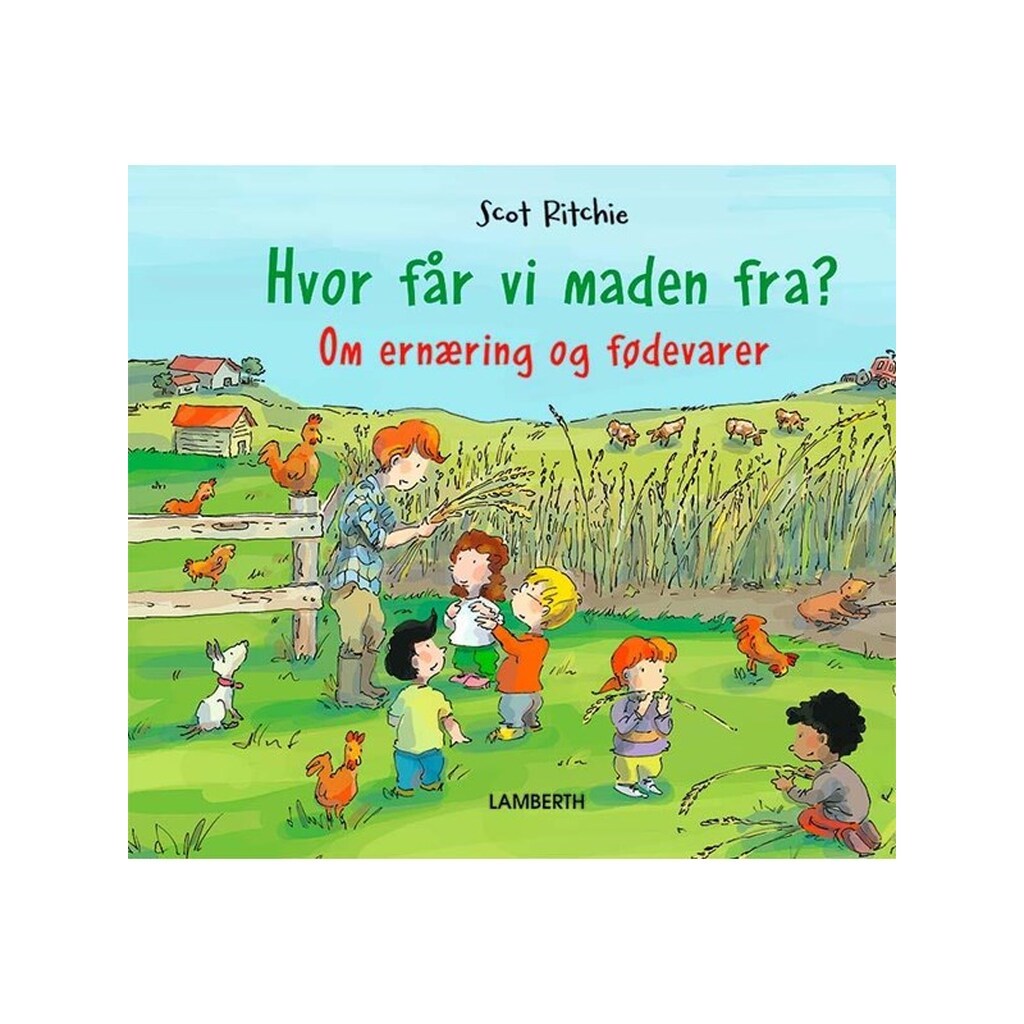Hvor får vi maden fra? - Børnebog - Hardcover