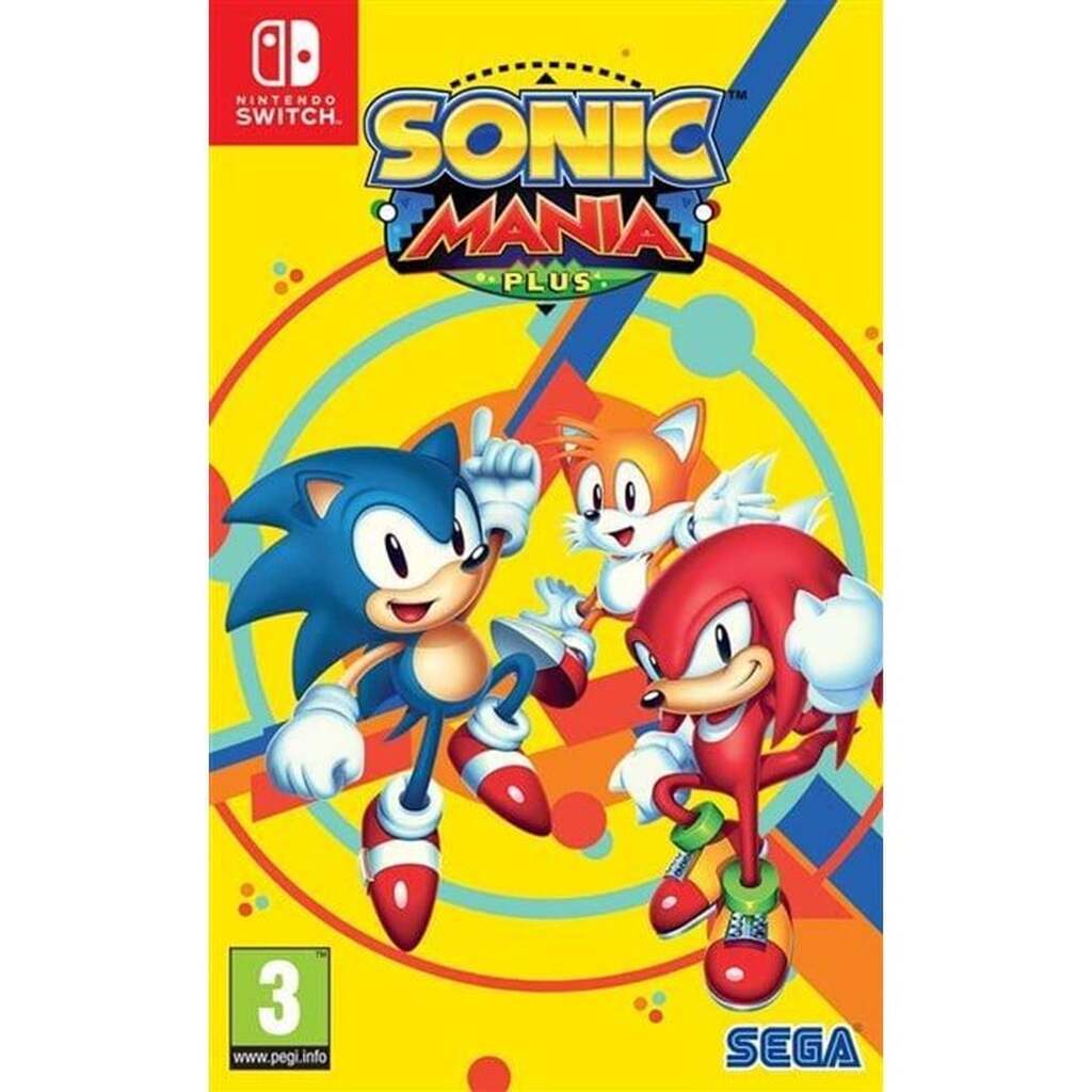 Sonic Mania Plus (Code in a Box) - Nintendo Switch - Platformer