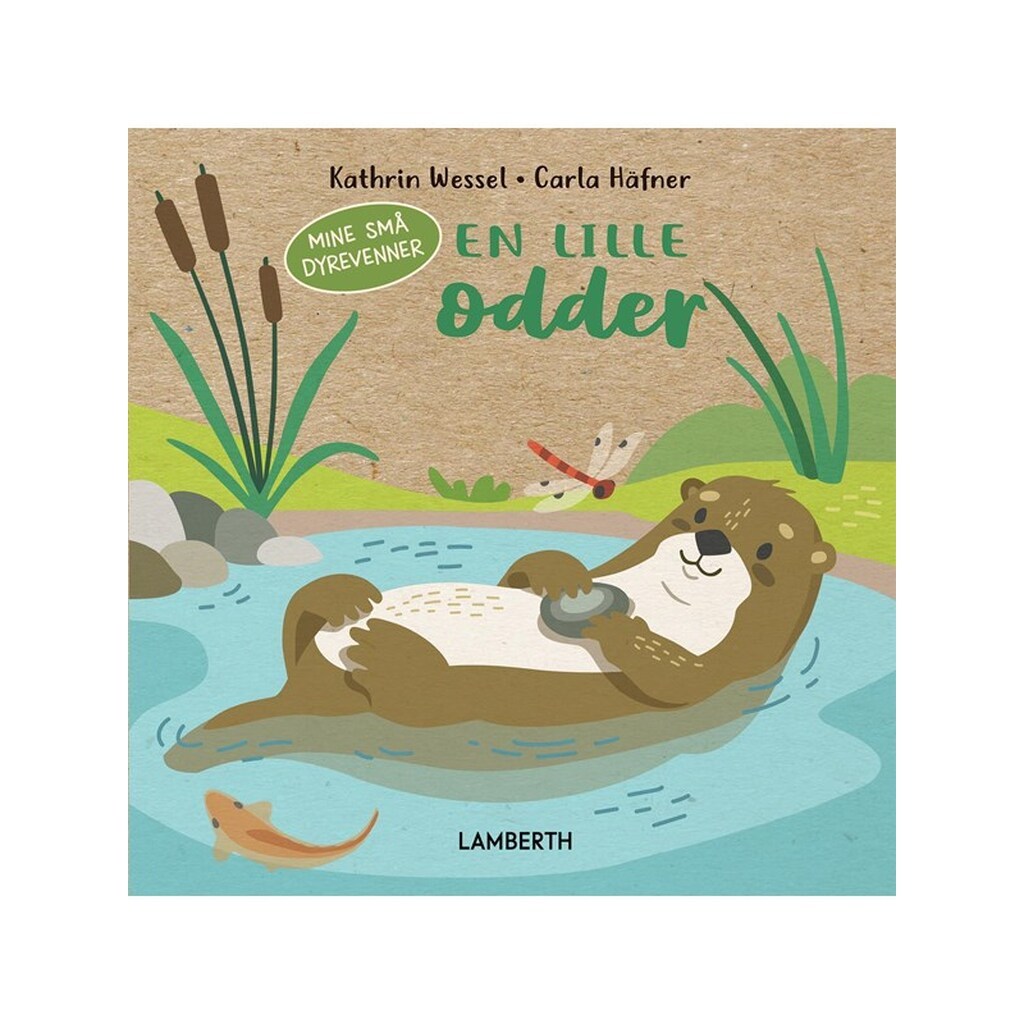 En lille odder - Børnebog - Papbog