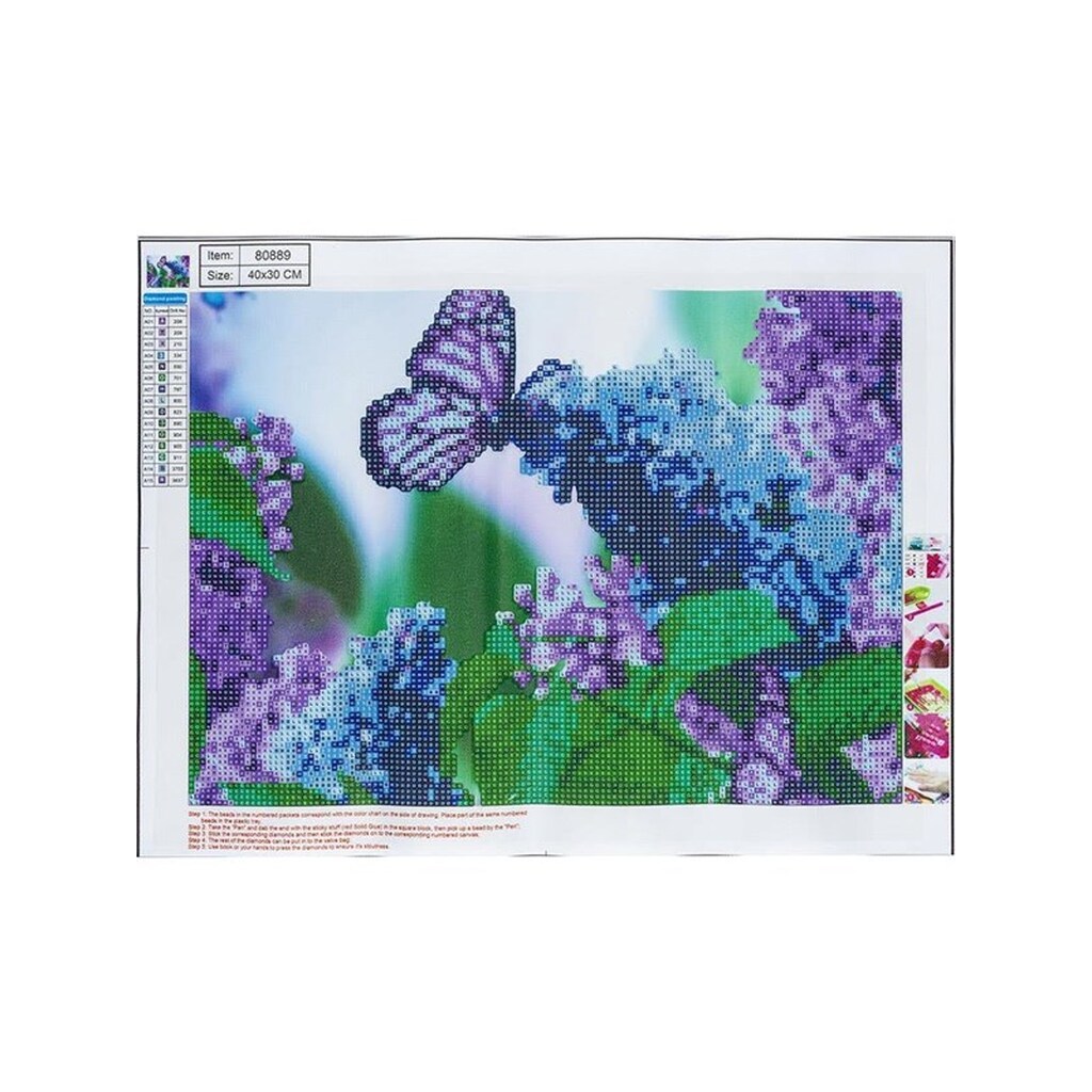CENTRUM Diamond Painting 30*40cm. SOMMERFUGL