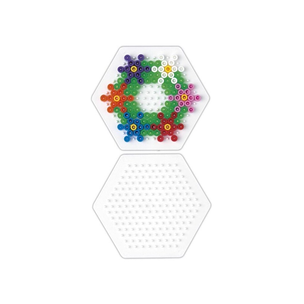 Hama Ironing Beads Pegboard-Hexagon Small