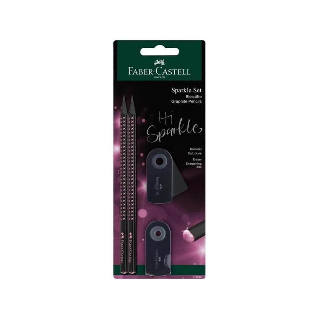 Faber-Castell Graphite Pencil Sparkle Set