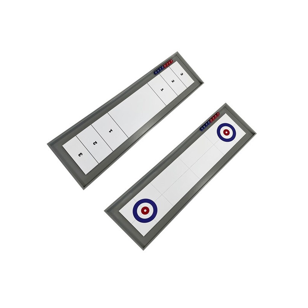 Nordic Games Shuffleboard/curling 2-i-1