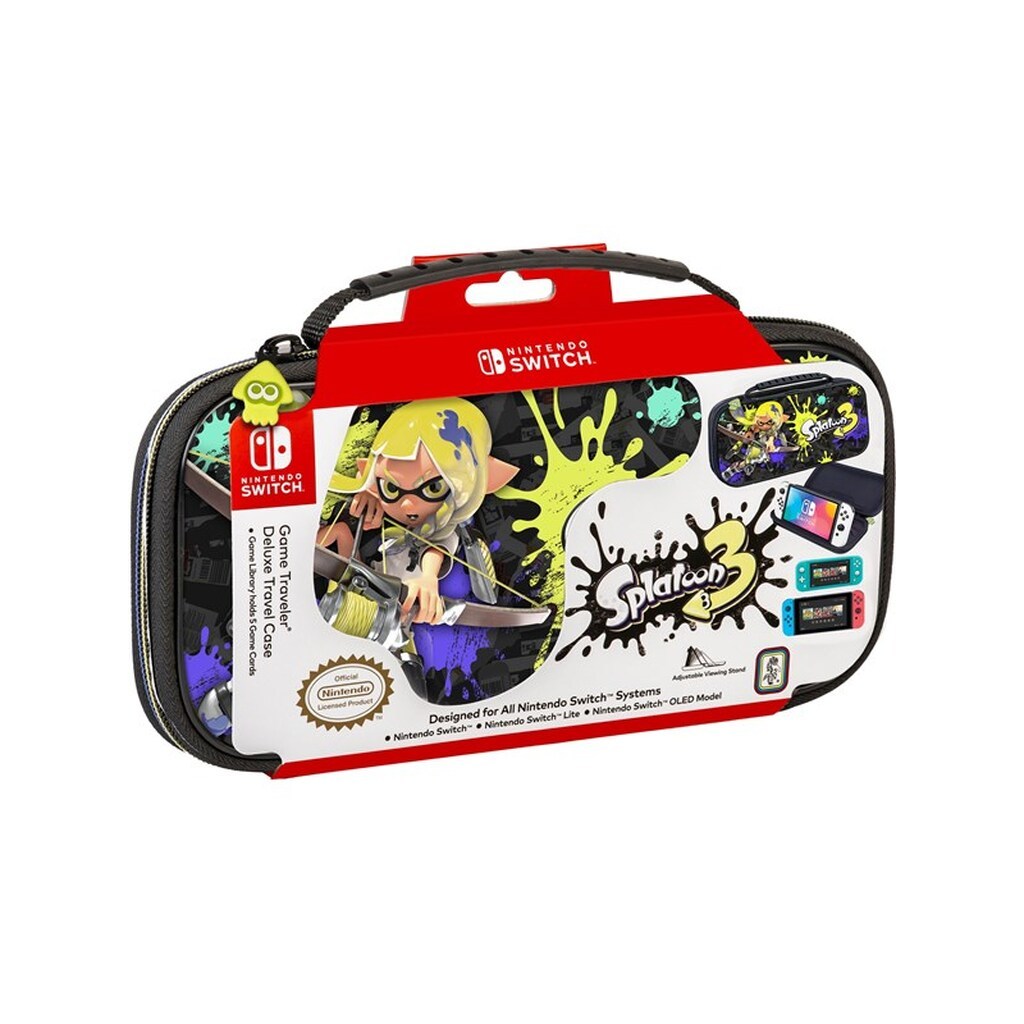 Nintendo Switch Deluxe Travel Case (Splatoon 3) - Taske - Nintendo Switch