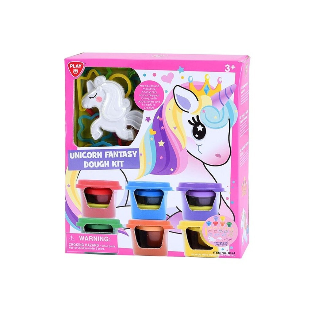 PLAY - Unicorn Clay Set 6 Clay Pots