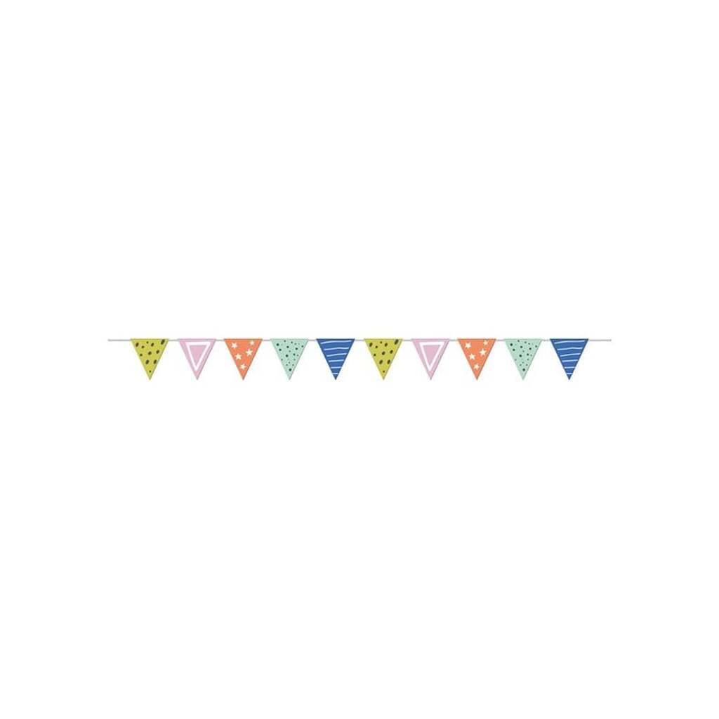 Folat BV Paper Bunting Eco Party 6 meters